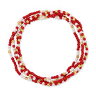 Set/4 Stretch Beaded Game Day Bracelets - Splendid Iris