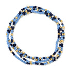 Set/4 Stretch Beaded Game Day Bracelets - Splendid Iris