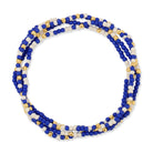 Set/4 Stretch Beaded Game Day Bracelets - Splendid Iris