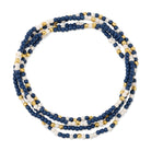 Set/4 Stretch Beaded Game Day Bracelets - Splendid Iris