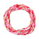 Set/8 Assorted 2mm Gold Seed Bead Bracelets - Splendid Iris