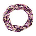 Set/8 Assorted 2mm Gold Seed Bead Bracelets - Splendid Iris