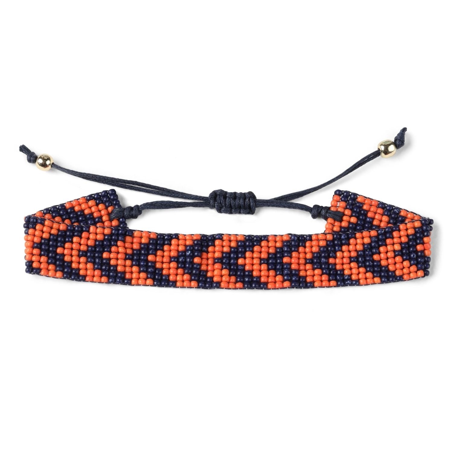 Adjustable Game Day Bracelet - Splendid Iris