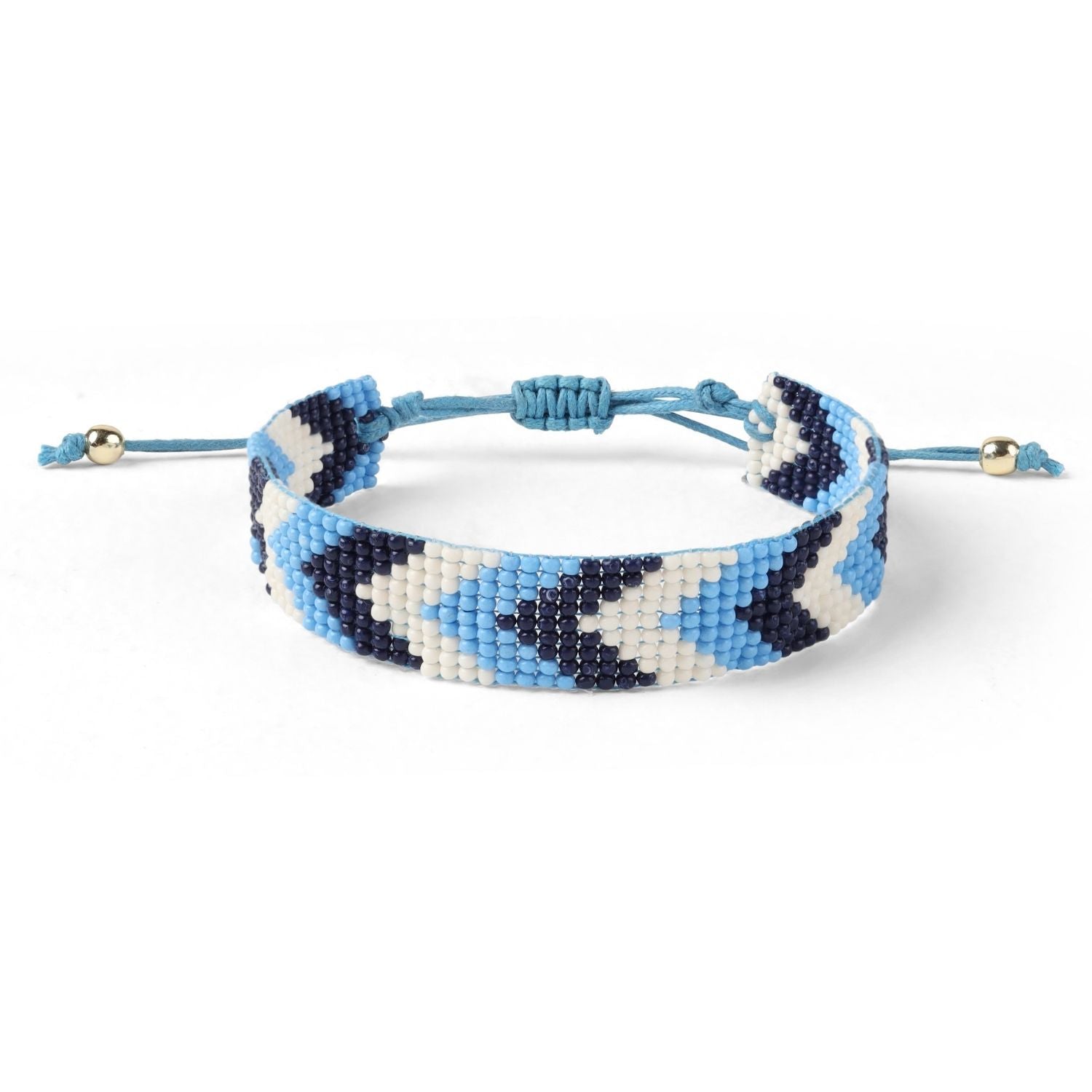 Adjustable Game Day Bracelet - Splendid Iris