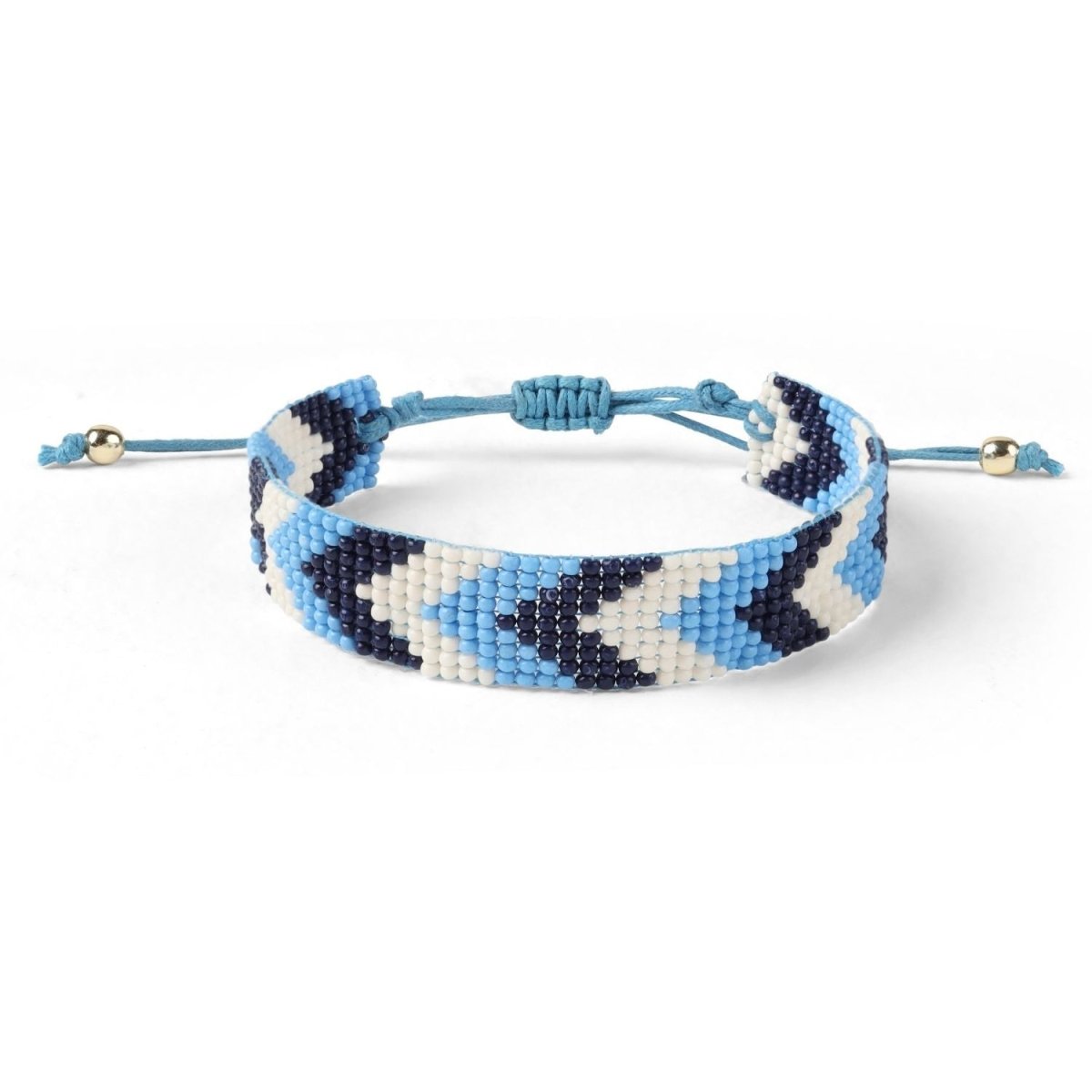 Adjustable Game Day Bracelet - Splendid Iris
