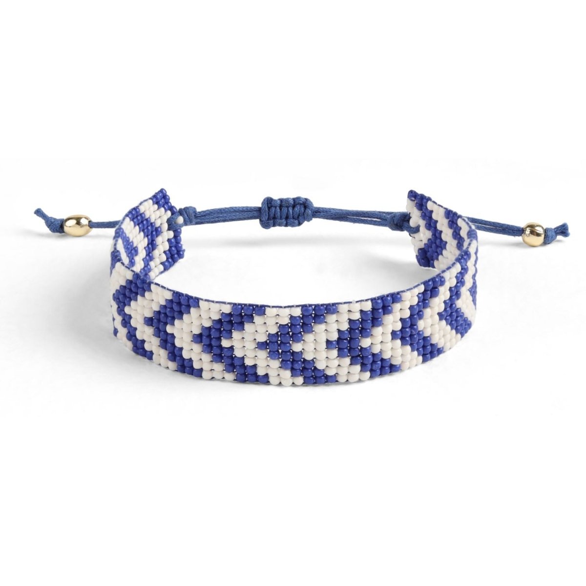 Adjustable Game Day Bracelet - Splendid Iris