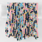Set/8 Assorted 2mm Seed Bead Bracelets - Splendid Iris