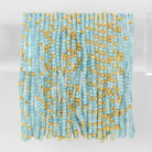 Set/4 Solid Color 2mm Seed Bead Bracelets - Splendid Iris