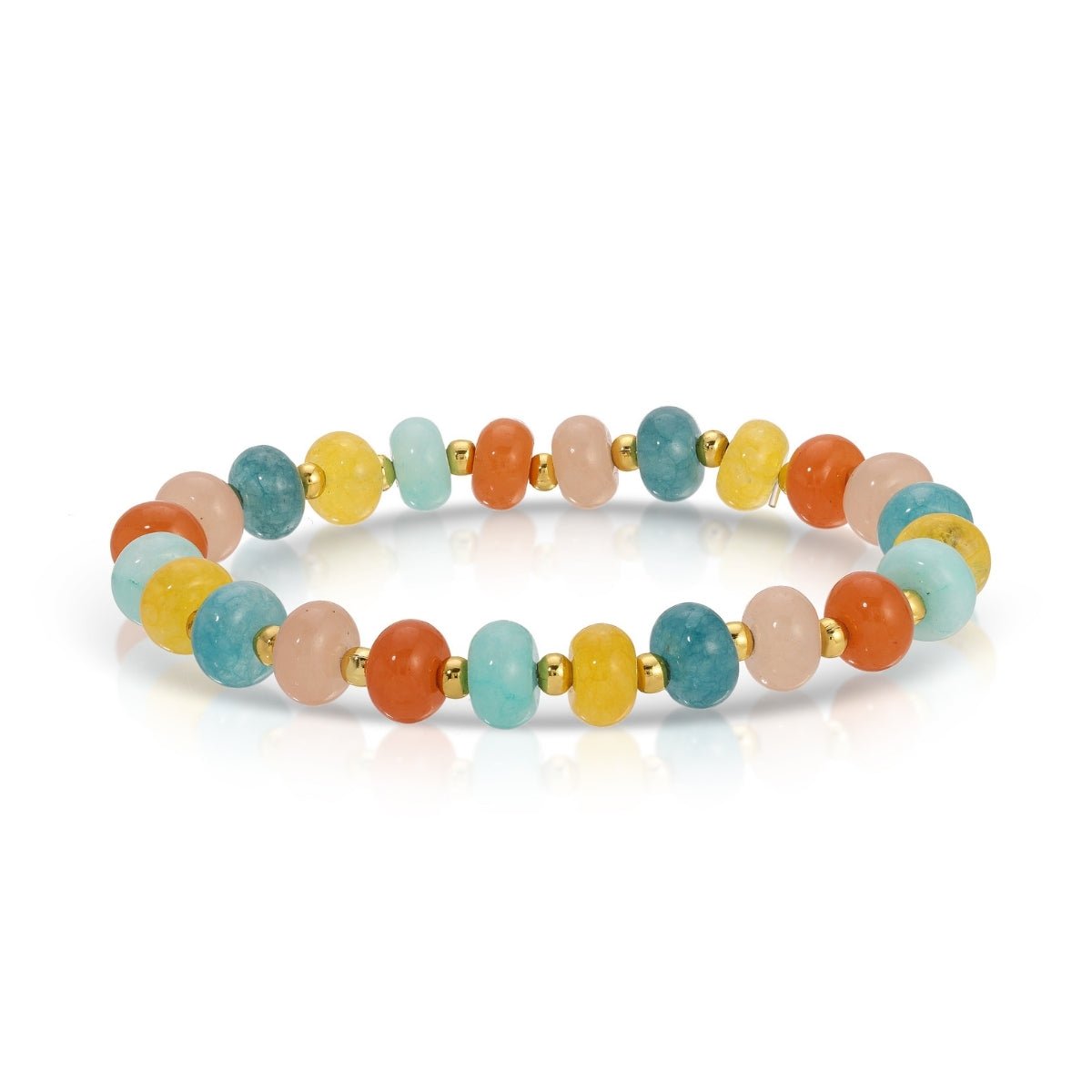 Bold Large Stone Bracelet – Vibrant & Neutral Options - Splendid Iris