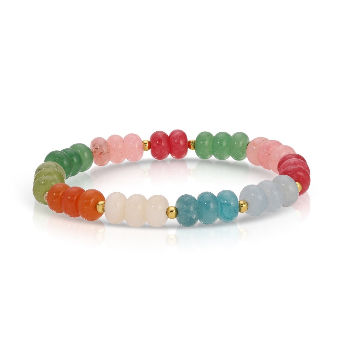 Bold Large Stone Bracelet – Vibrant & Neutral Options - Splendid Iris