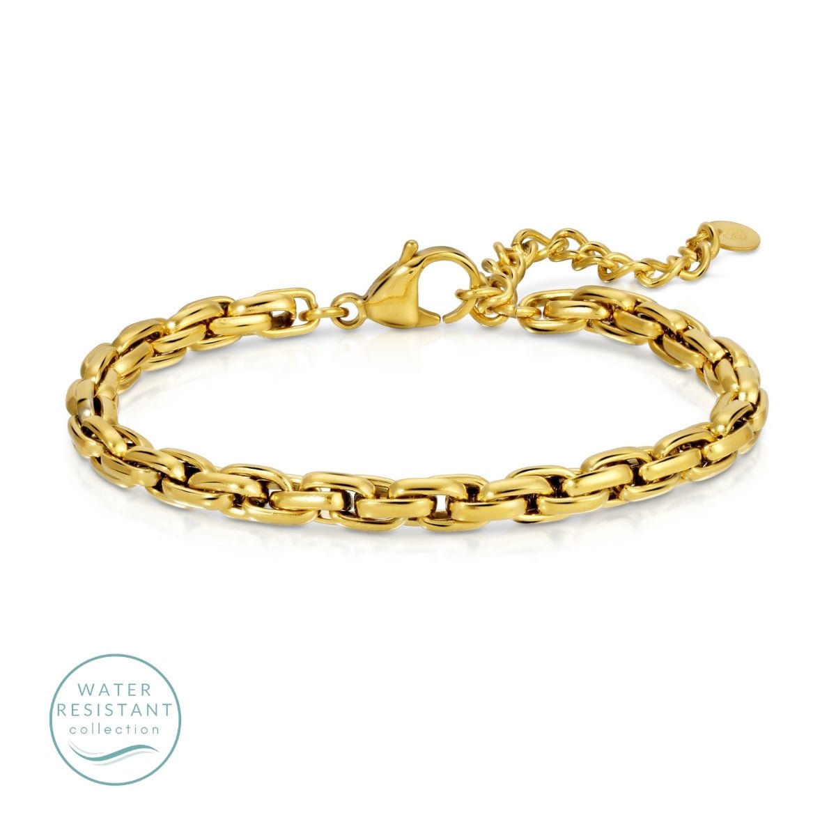 Statement Chain Bracelet, Water-Resistant - Splendid Iris