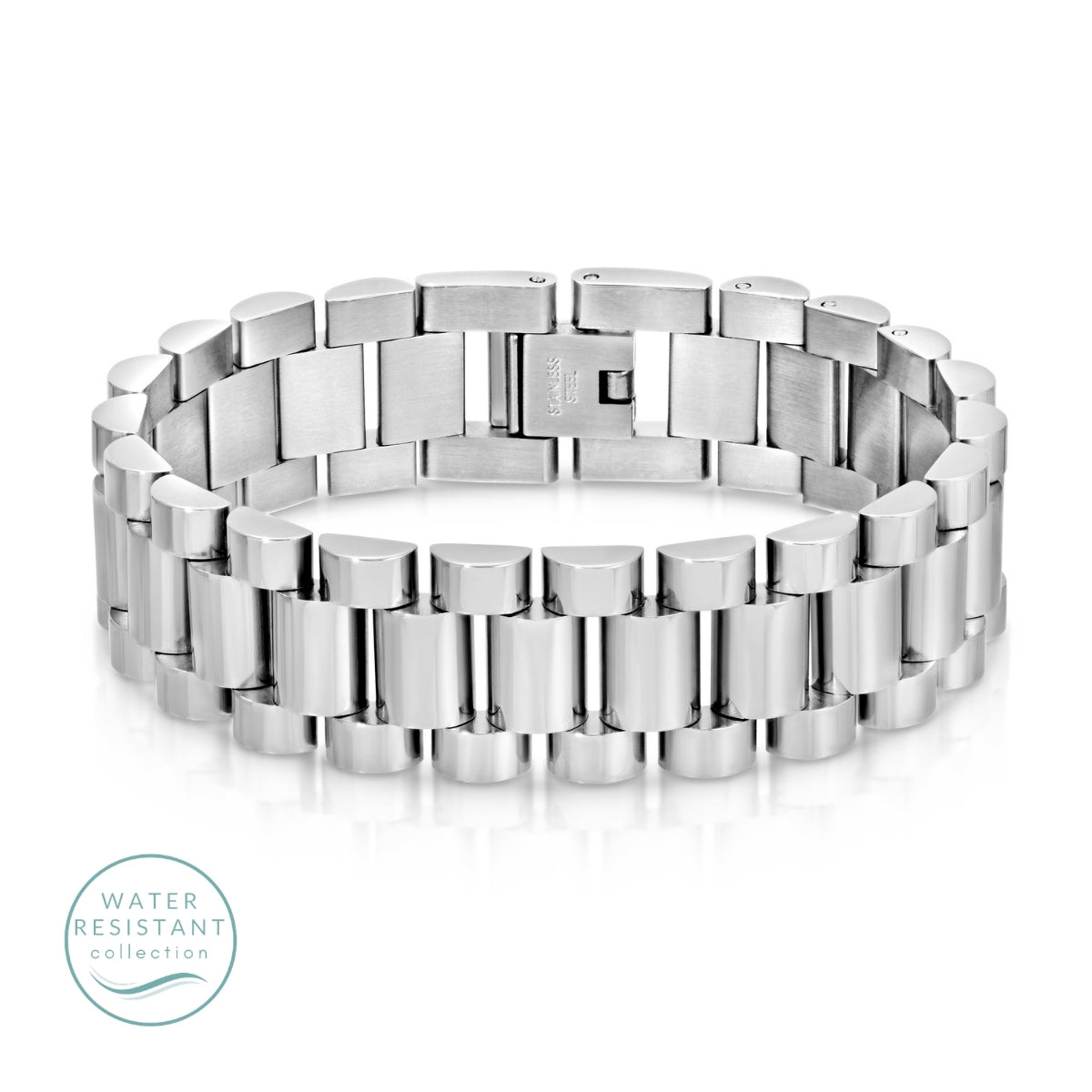 Bold Iconic Watch Strap Bracelet, Water-Resistant - Splendid Iris