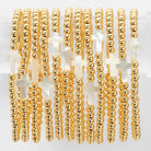 Cross Stretch Bracelet - Splendid Iris