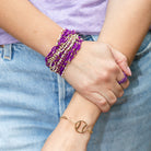 Baseball | Softball Pulley Bracelet - Splendid Iris