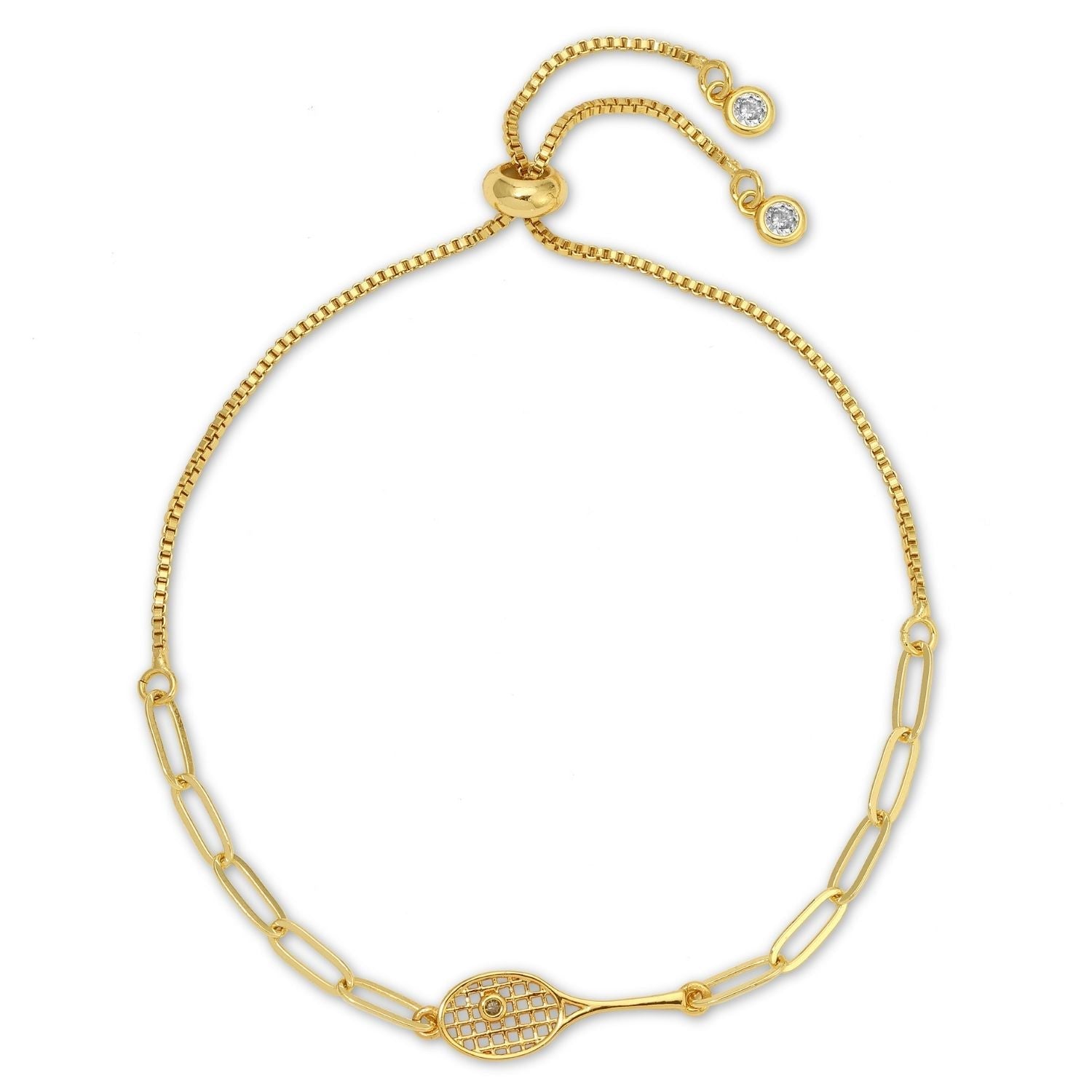 Tennis Pulley Bracelet - Splendid Iris