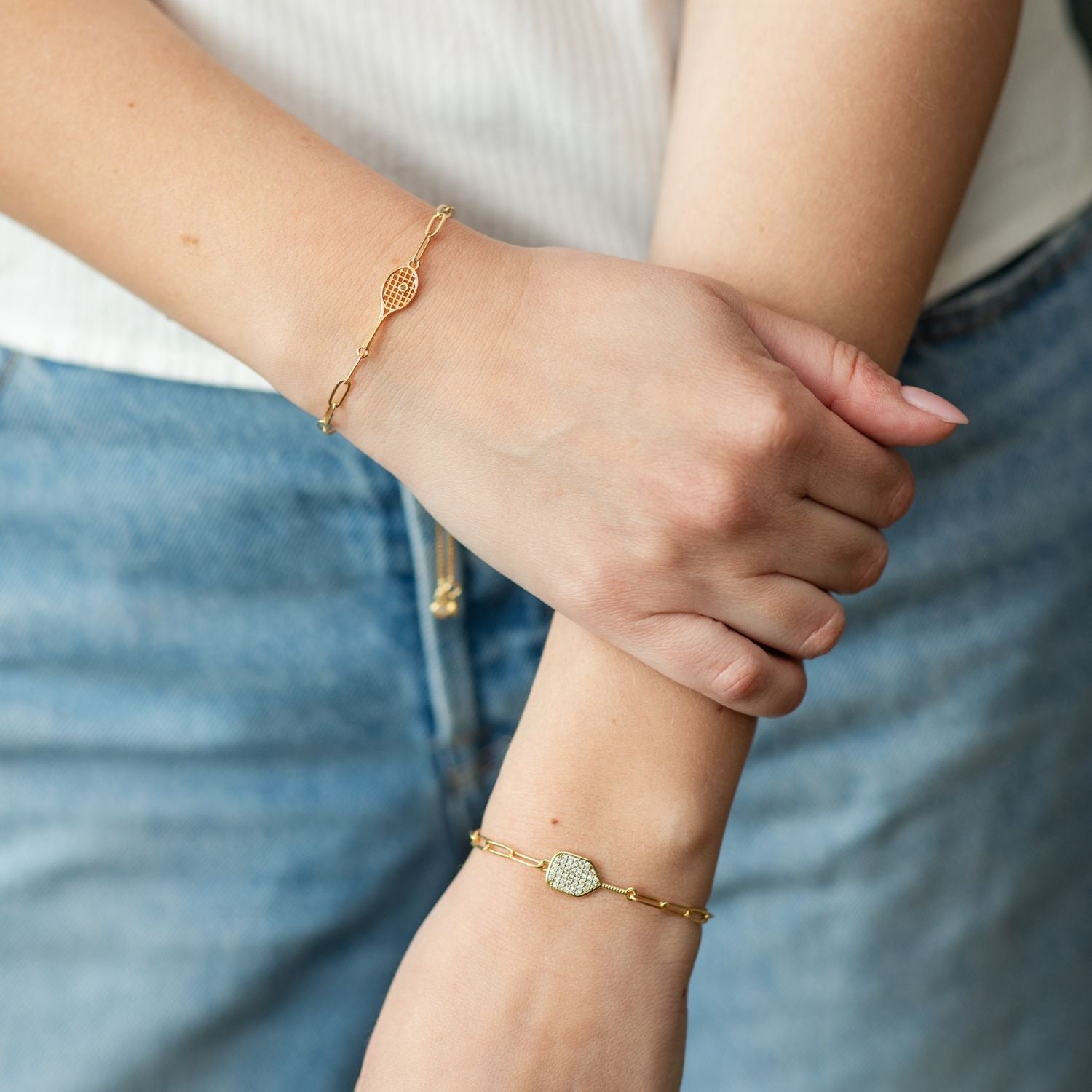 Tennis Pulley Bracelet - Splendid Iris