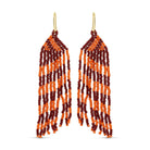 Long Game Day Earrings - Splendid Iris
