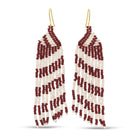 Long Game Day Earrings - Splendid Iris