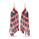 Long Game Day Earrings - Splendid Iris
