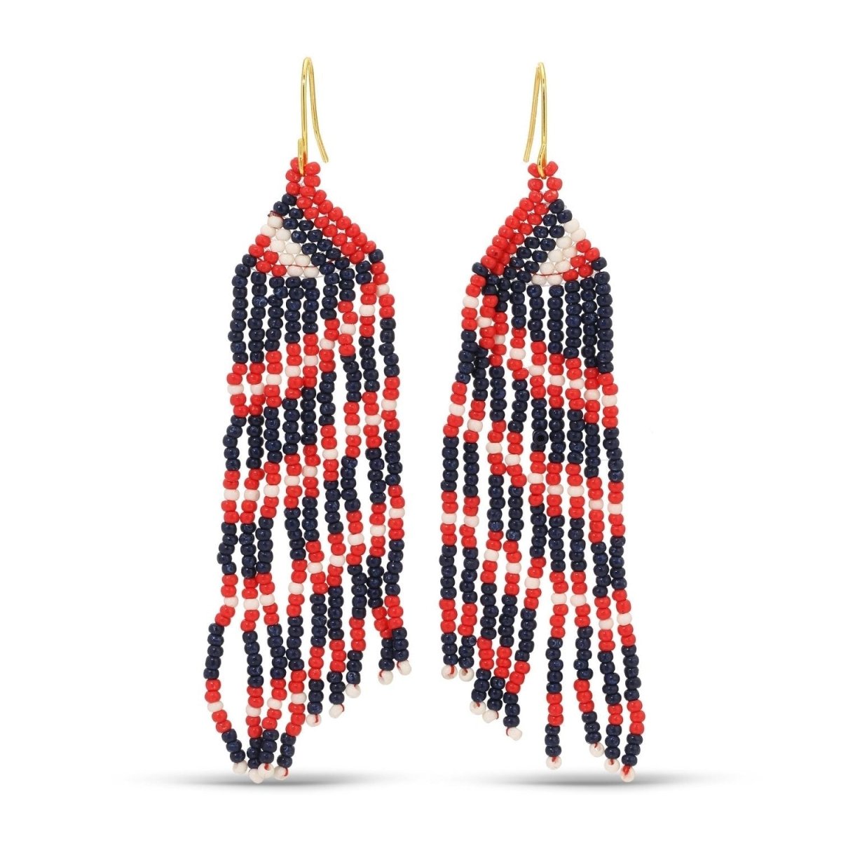 Long Game Day Earrings - Splendid Iris