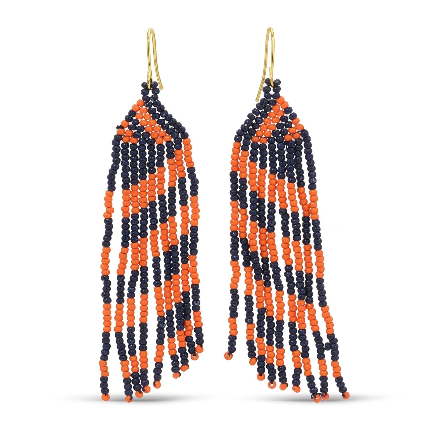 Long Game Day Earrings - Splendid Iris