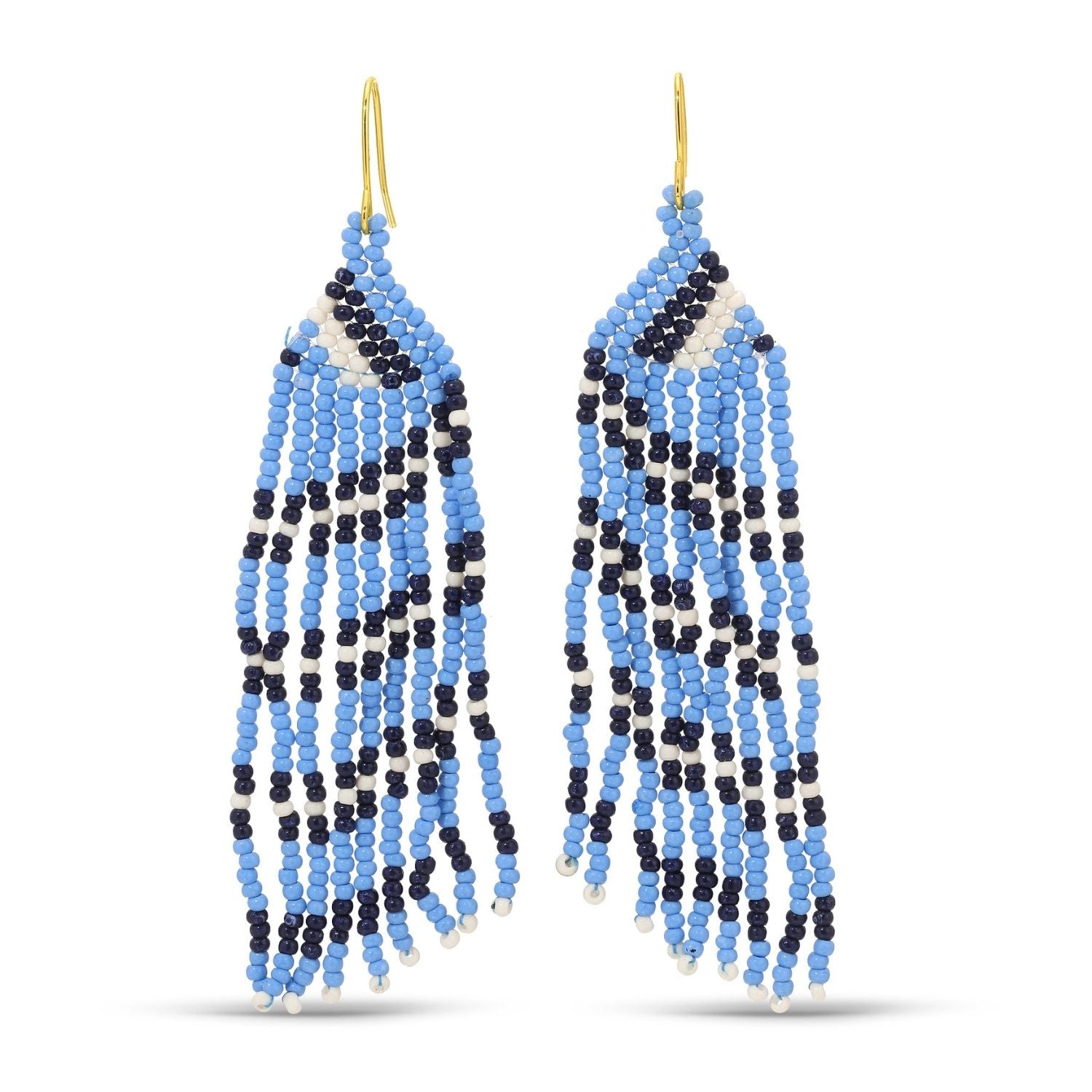 Long Game Day Earrings - Splendid Iris