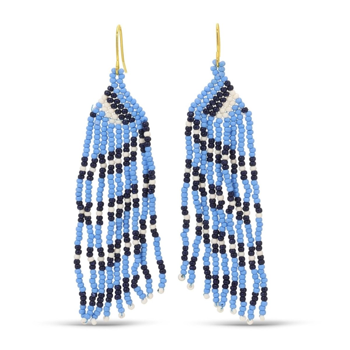 Long Game Day Earrings - Splendid Iris