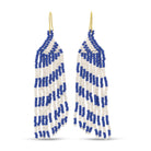 Long Game Day Earrings - Splendid Iris