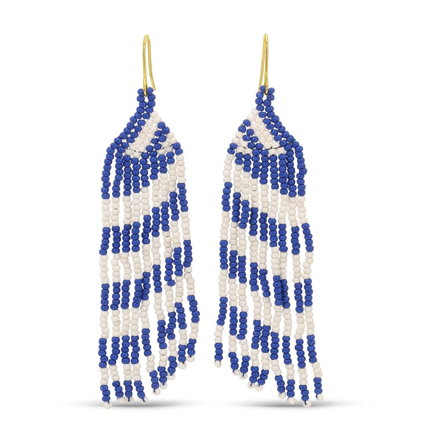 Long Game Day Earrings - Splendid Iris