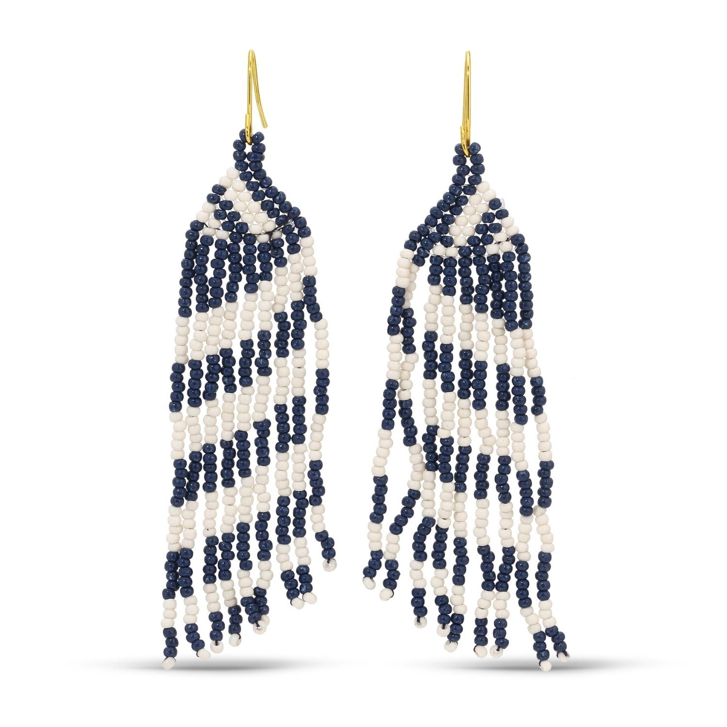 Long Game Day Earrings - Splendid Iris