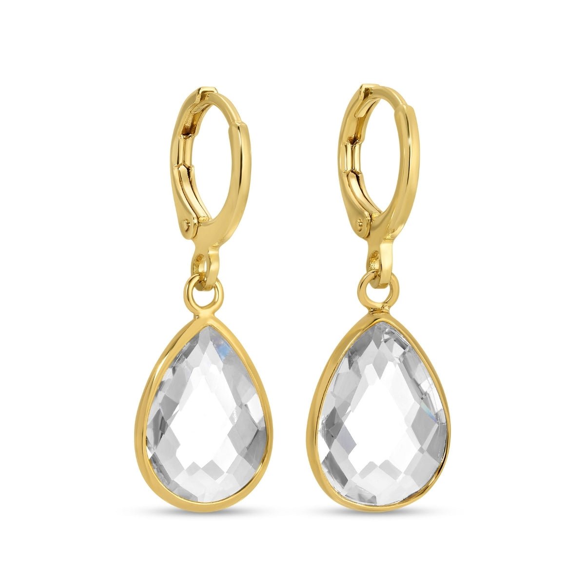 Teardrop Huggies - Splendid Iris