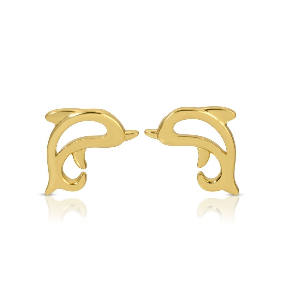 Dolphin Studs on Velvet - Splendid Iris