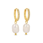 Shimmer Pearl Huggies - Splendid Iris