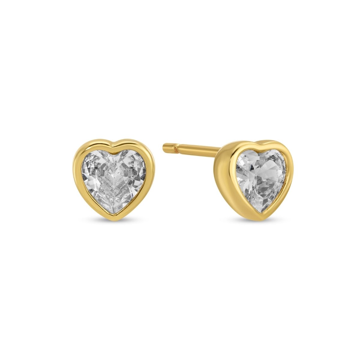 Cubic Zirconia Studs on Velvet Tag - Splendid Iris