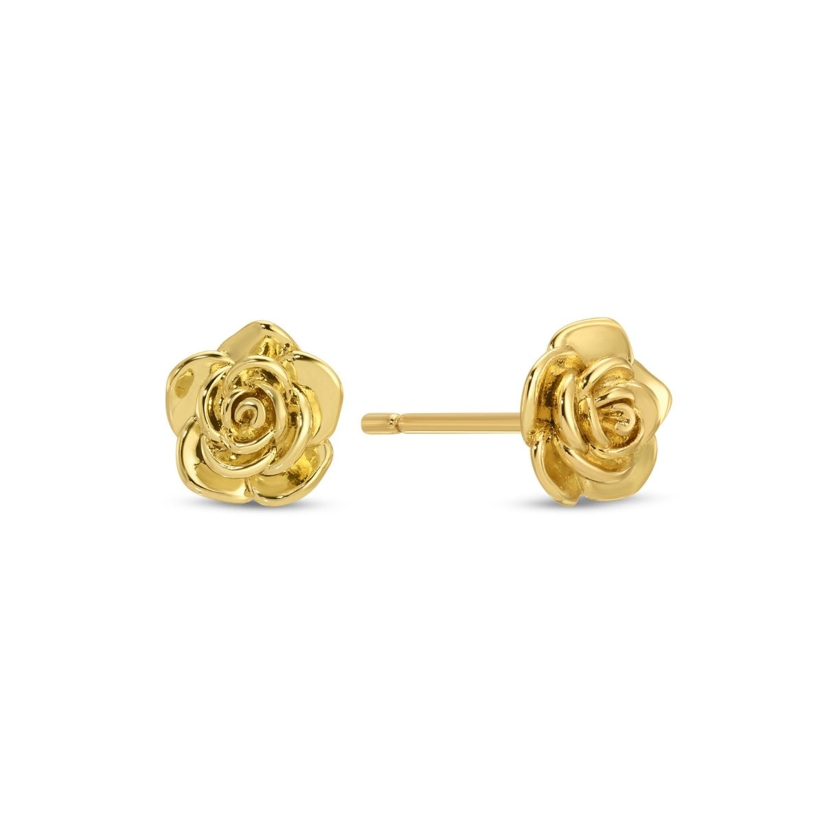 Rose Studs on Velvet Tag - Splendid Iris