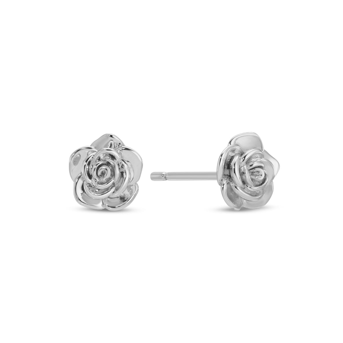 Rose Studs on Velvet Tag - Splendid Iris