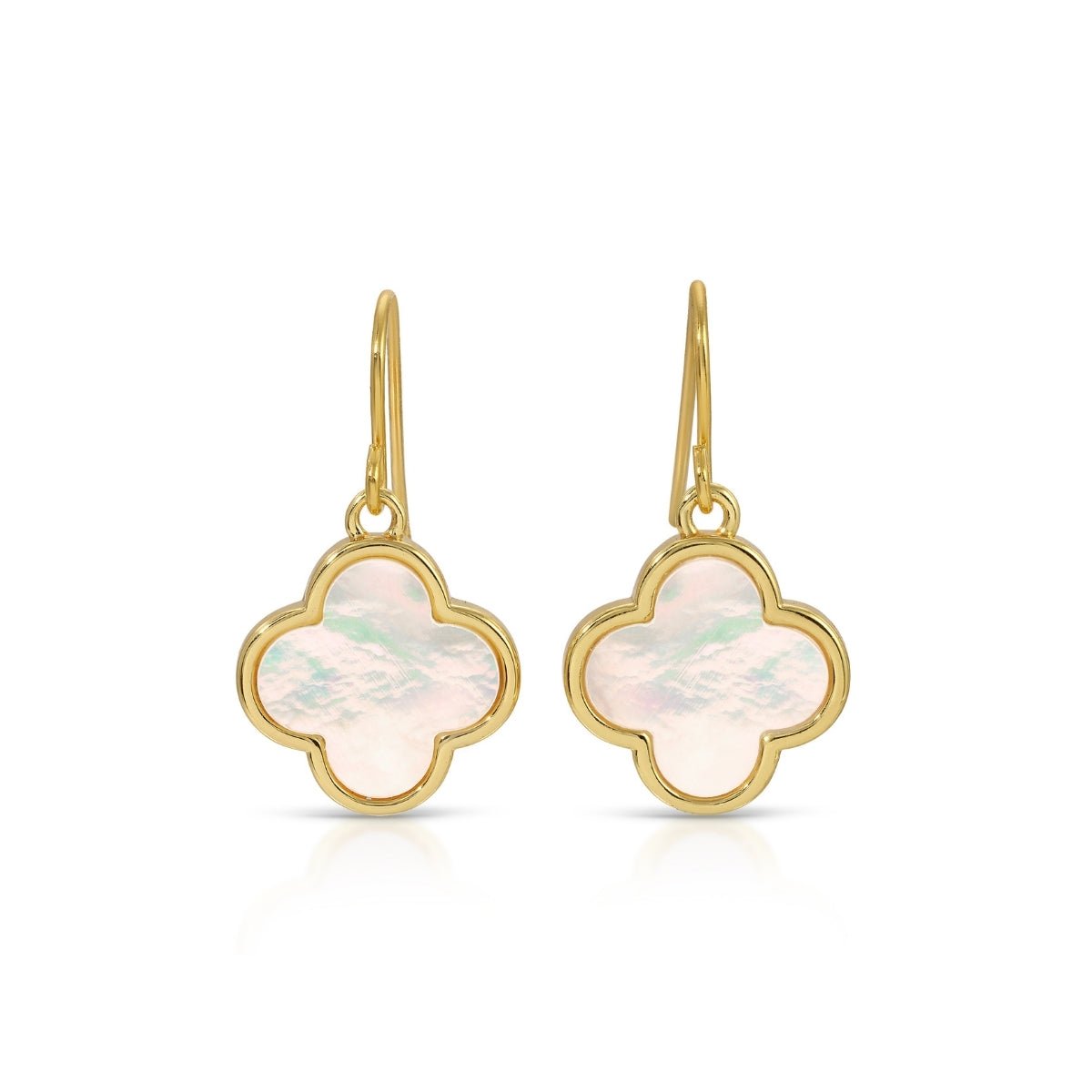 Quatrefoil Drop Earrings - Splendid Iris