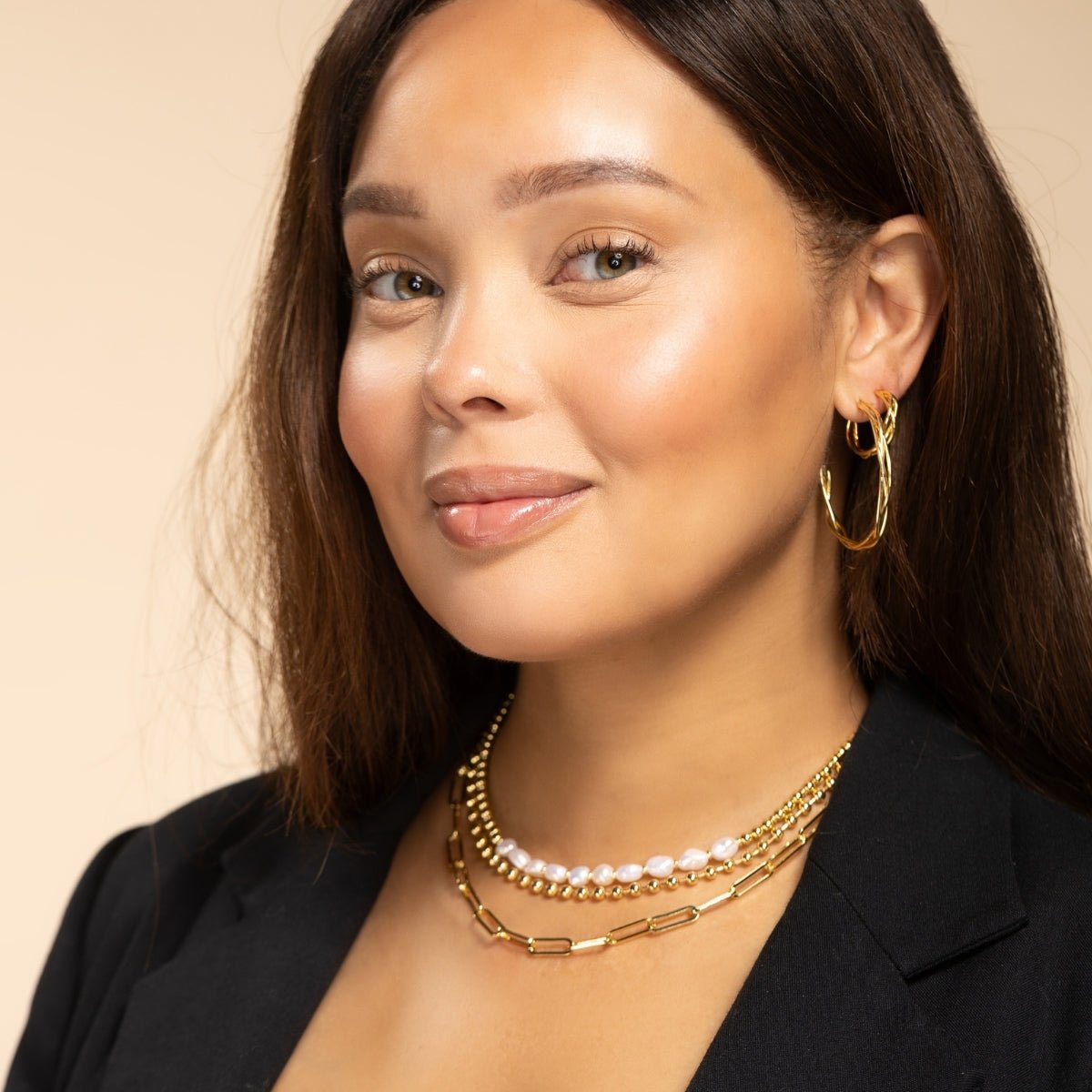 Braided Hoops - Splendid Iris
