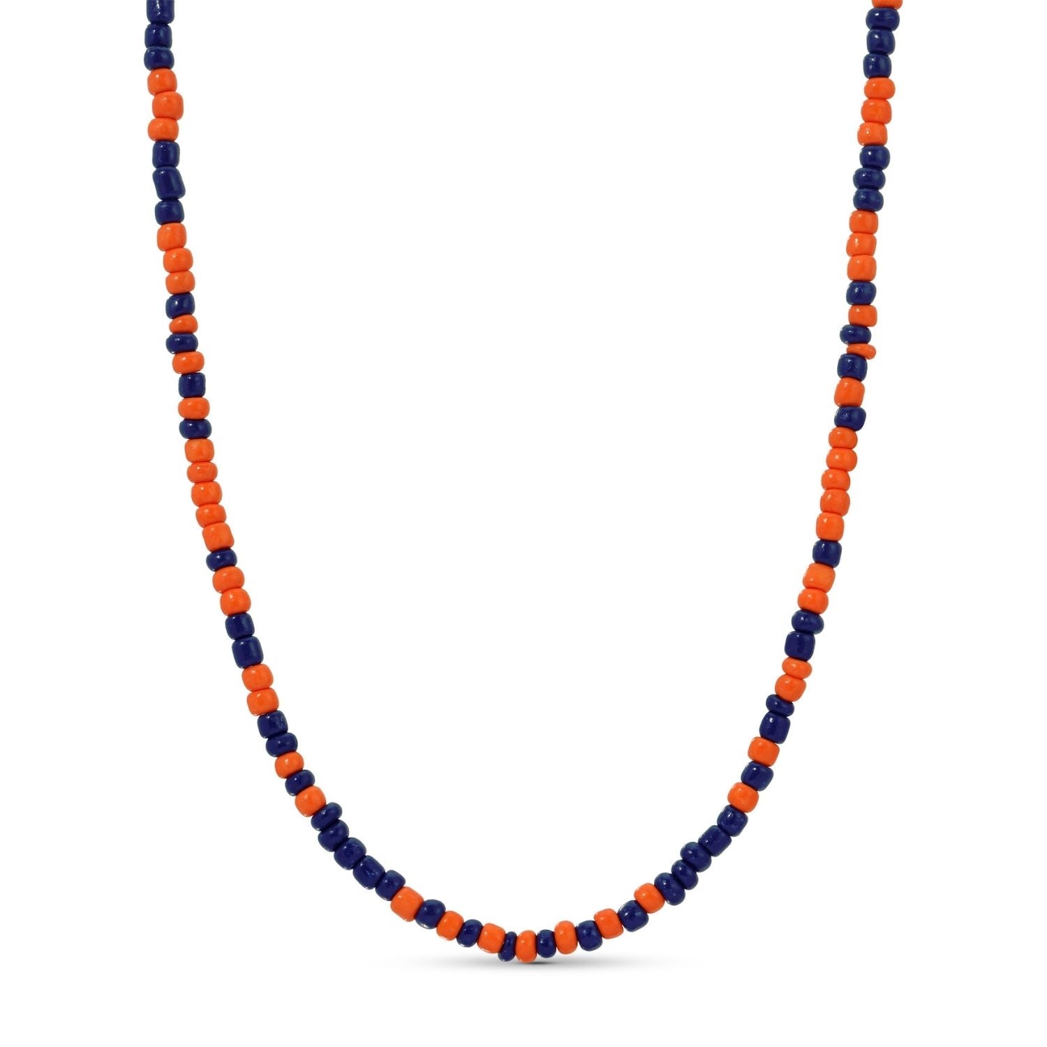 Beaded Game Day Neckalace - Splendid Iris