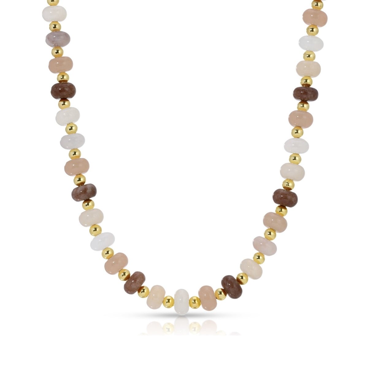 Vibrant Stone Statement Necklace - Splendid Iris