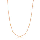 Stone Accented Miyuki Delica Necklaces - Splendid Iris