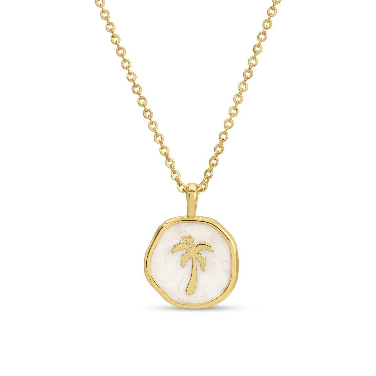 Palm Tree Necklace - Splendid Iris
