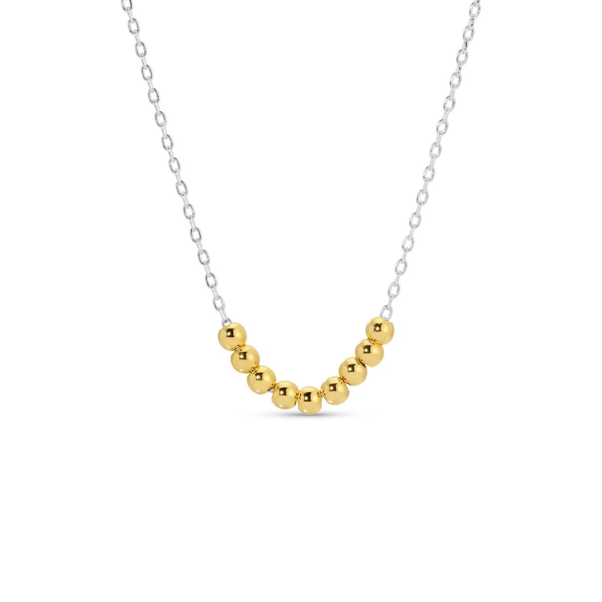 Simple Bead Necklace - Splendid Iris