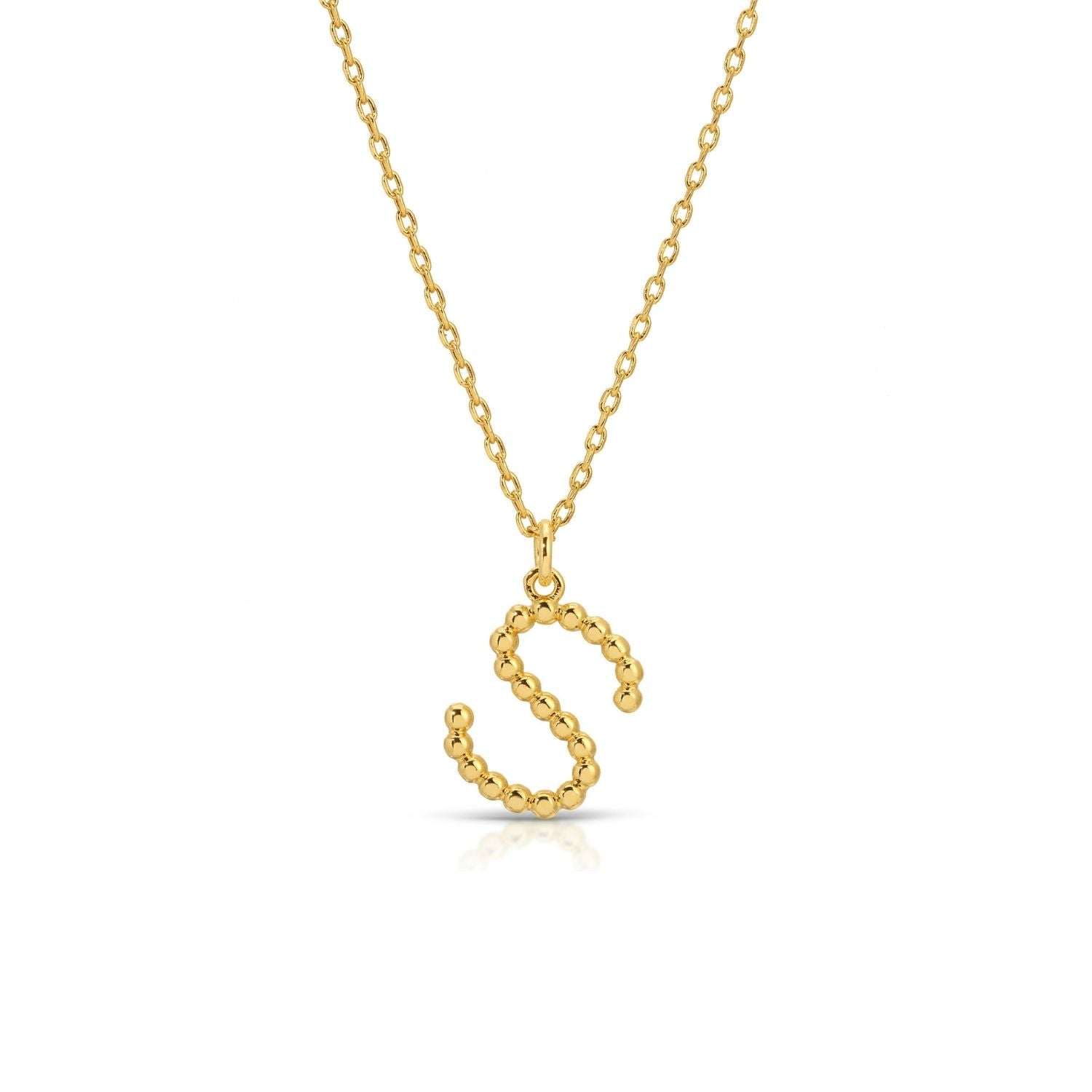 Delicate Initial Pendants - Splendid Iris