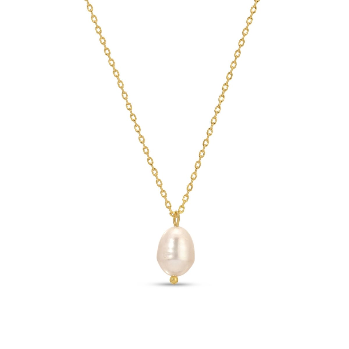 Sweetest Freshwater Pearl Pendant Necklace - Splendid Iris