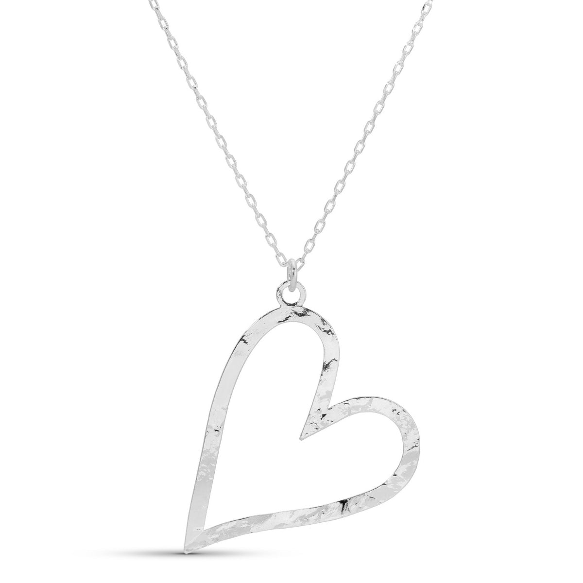 Gilded Heart Necklace - Splendid Iris