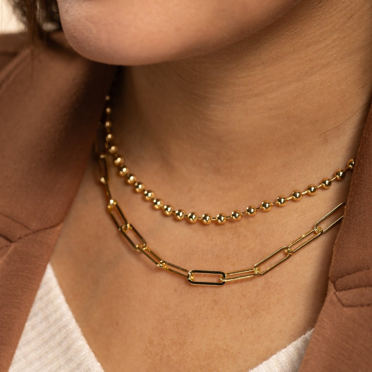 It's a Vibe Layered Statement Necklace - Splendid Iris