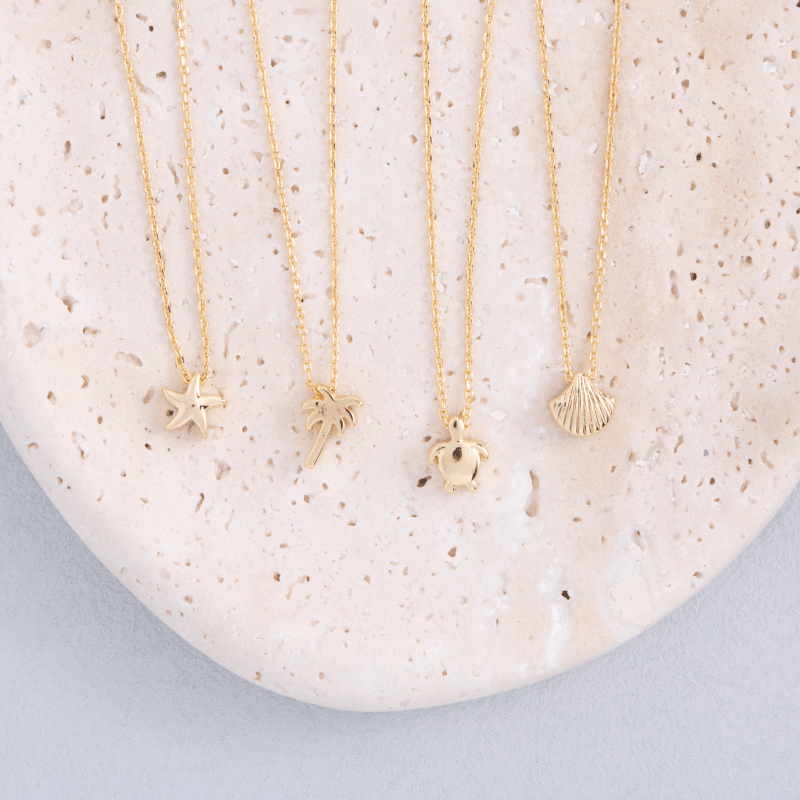 Sweetest Shell Necklace - Splendid Iris