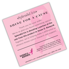 Strength Beaded Bracelet - Shine for a Cause - Splendid Iris