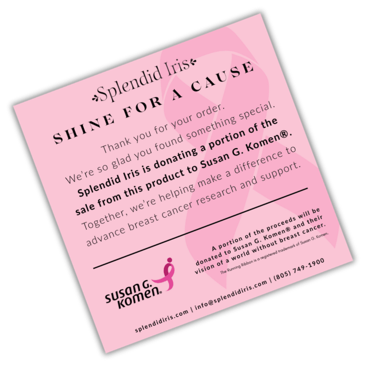 Strength Beaded Bracelet - Shine for a Cause - Splendid Iris